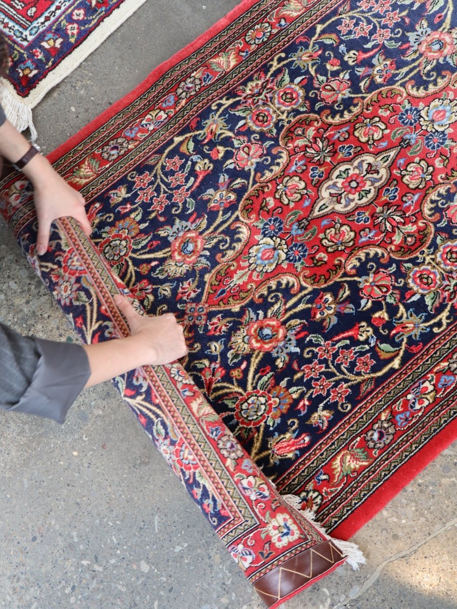 Persian Qom Kork Wool Runner | 2' 9" x 8' 6" - Rug the Rock - 