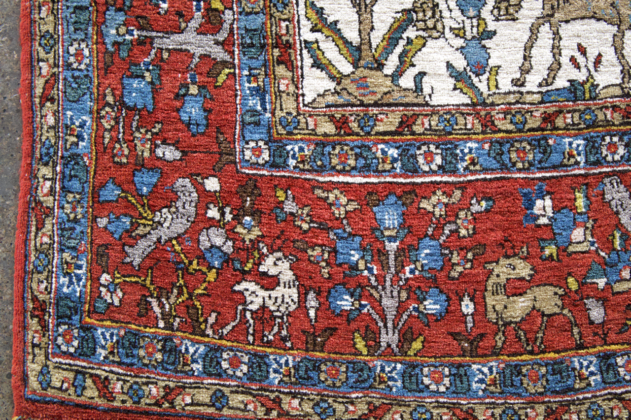 Persian Qom Rug | 4' 5" x 6' 11" - Rug the Rock - available