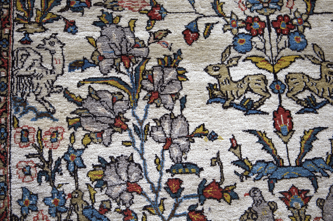Persian Qom Rug | 4' 5" x 6' 11" - Rug the Rock - available