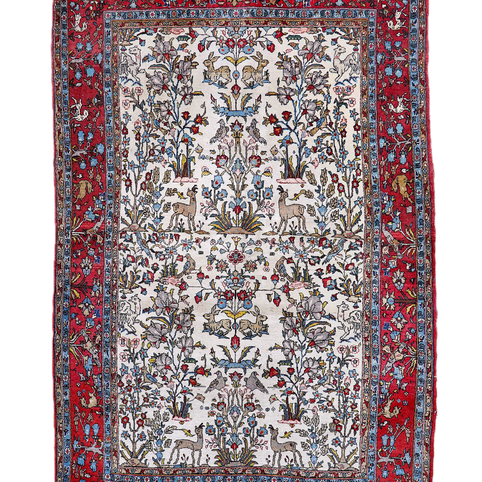 Persian Qom Rug | 4' 5" x 6' 11" - Rug the Rock - available