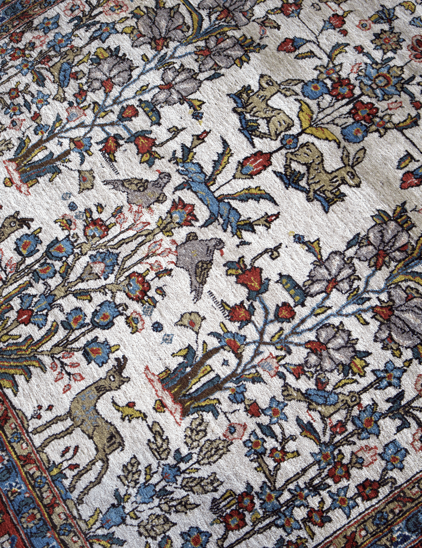 Persian Qom Rug | 4' 5" x 6' 11" - Rug the Rock - available