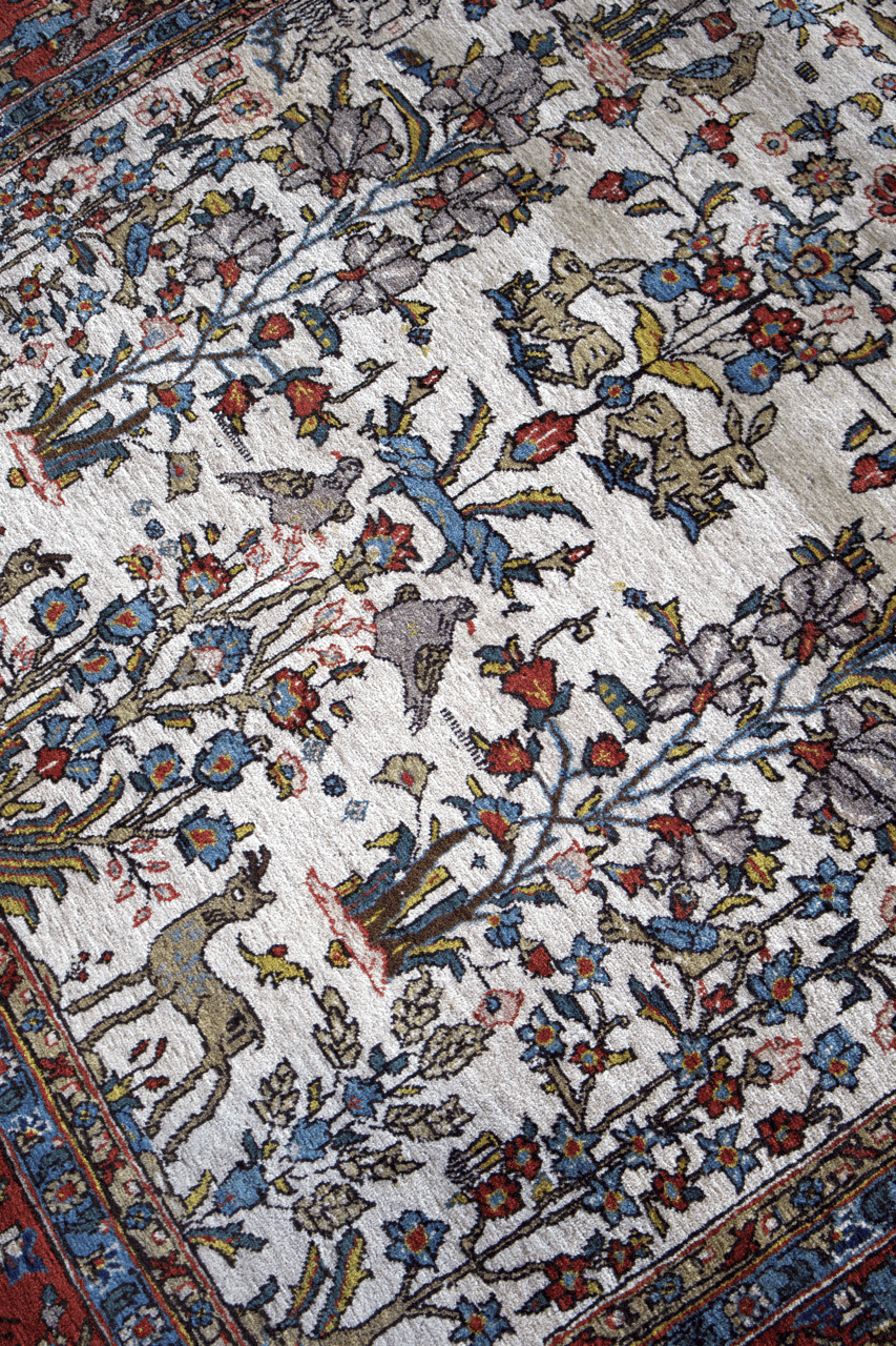 Persian Qom Rug | 4' 5" x 6' 11" - Rug the Rock - available