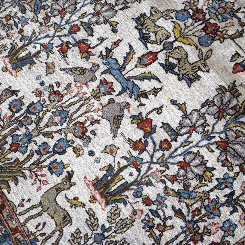 Persian Qom Rug | 4' 5" x 6' 11" - Rug the Rock - available