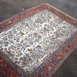 Persian Qom Rug | 4' 5" x 6' 11" - Rug the Rock - available