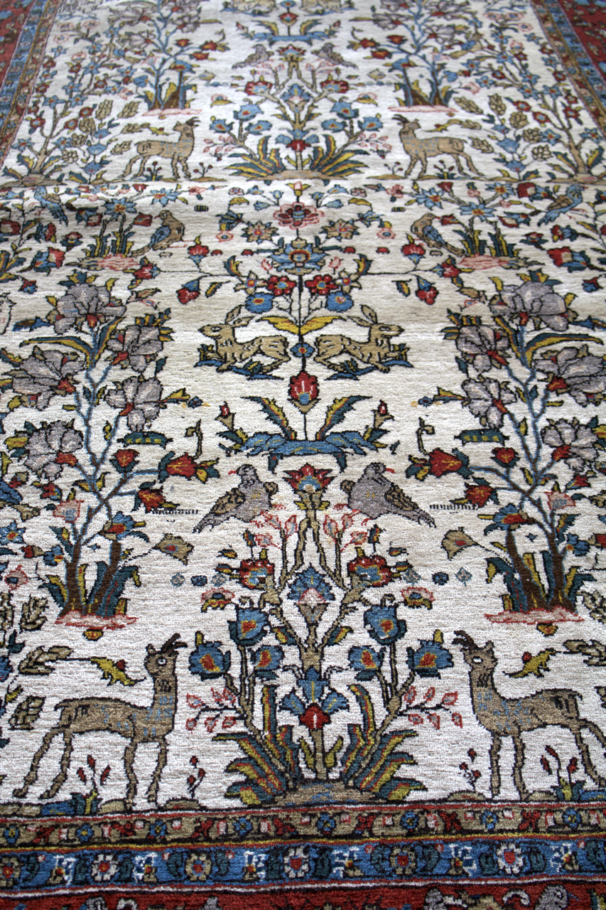 Persian Qom Rug | 4' 5" x 6' 11" - Rug the Rock - available