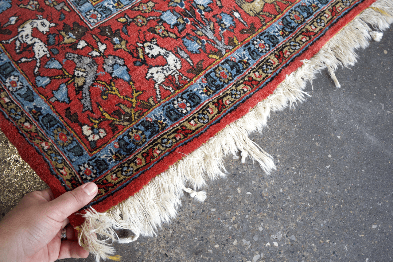 Persian Qom Rug | 4' 5" x 6' 11" - Rug the Rock - available