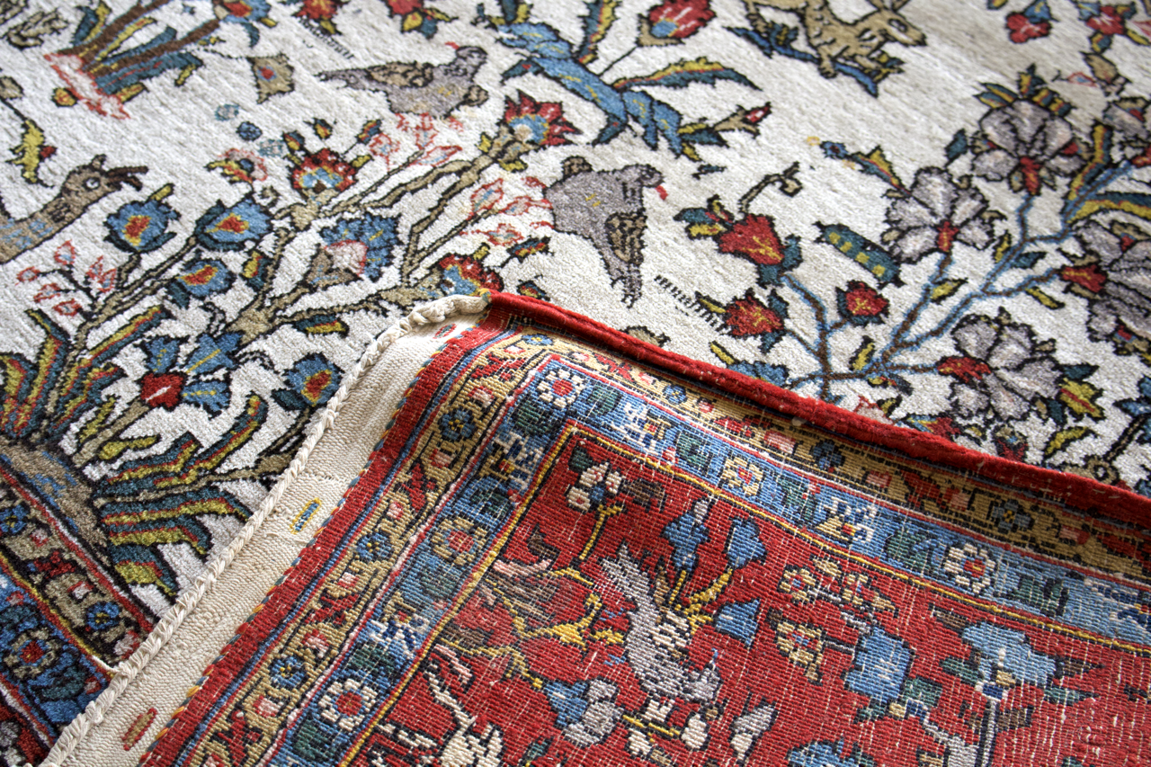 Persian Qom Rug | 4' 5" x 6' 11" - Rug the Rock - available