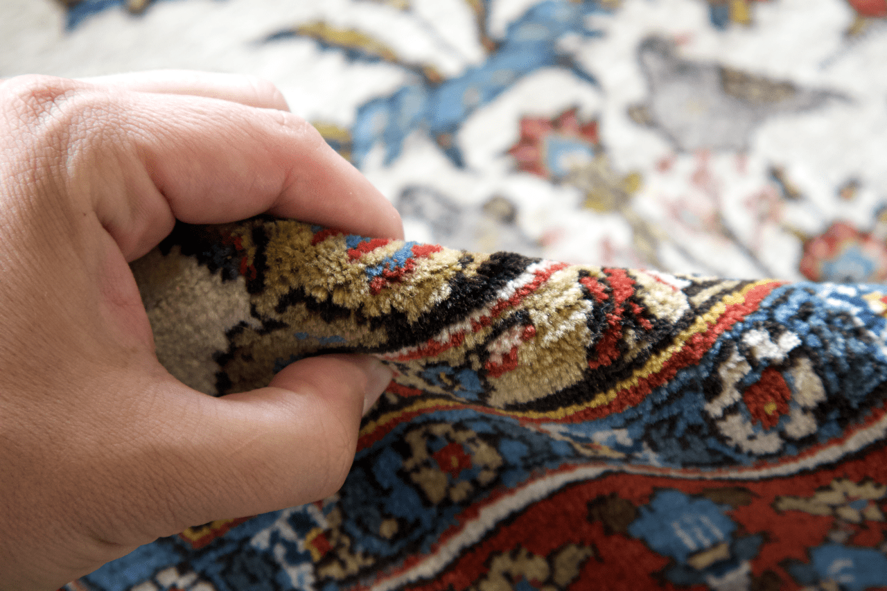 Persian Qom Rug | 4' 5" x 6' 11" - Rug the Rock - available