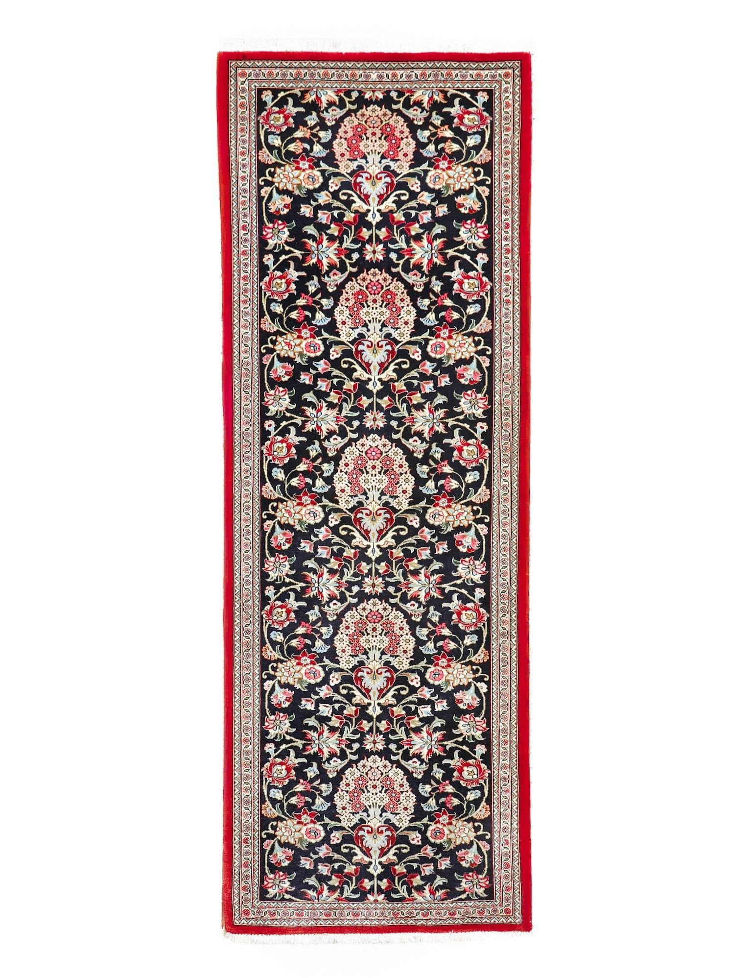Persian Qom Runner Rug | 2' 4" x 6' 9" - Rug the Rock - available