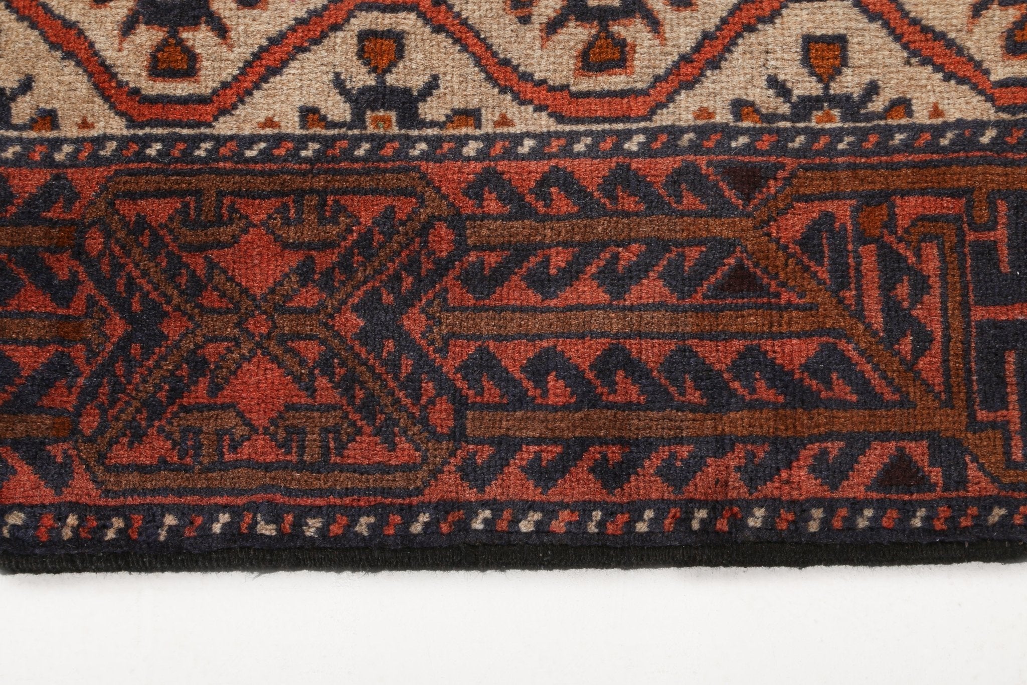 Persian Quchan Kurd Rug | 2' 10" x 6' 9" - Rug the Rock - 