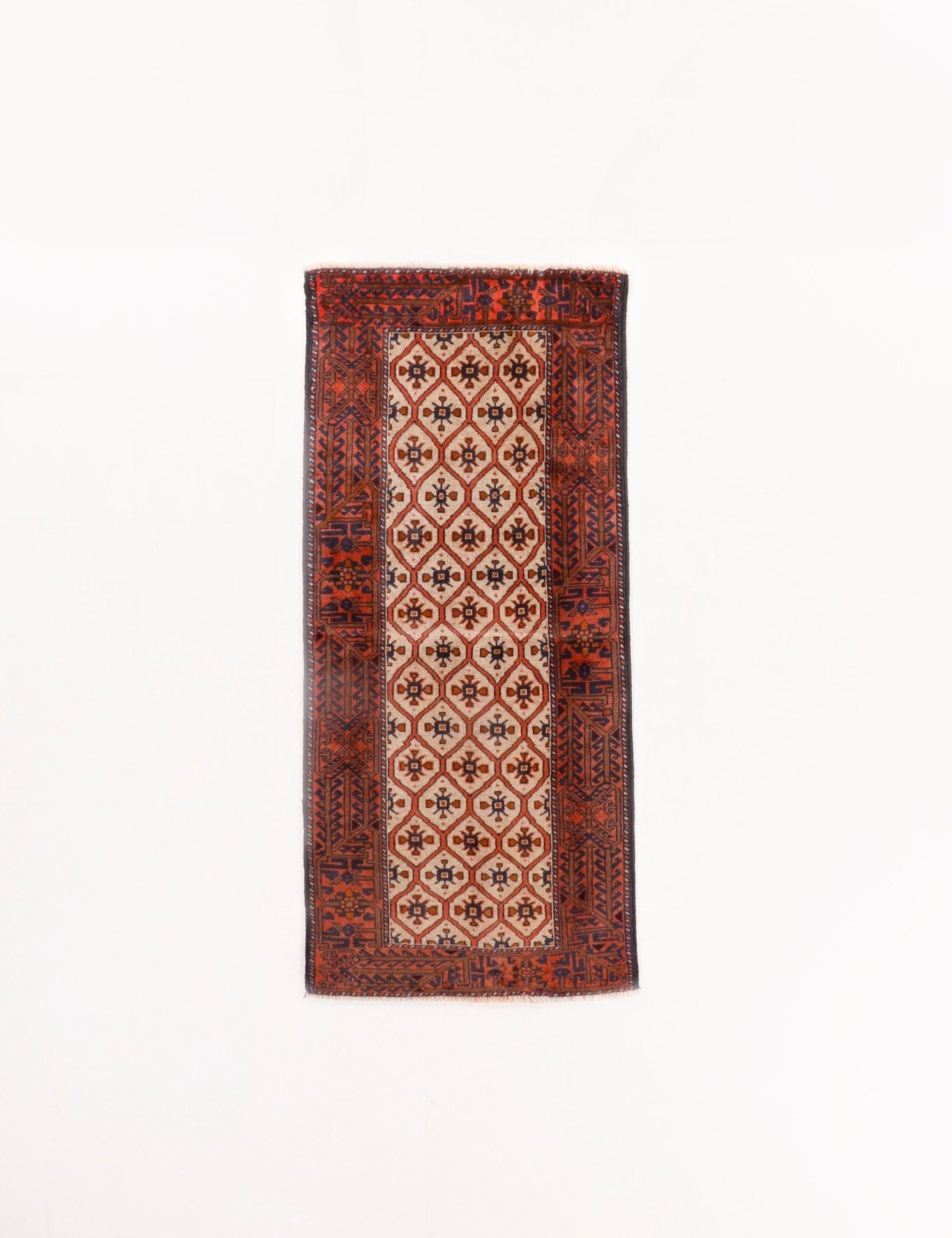 Persian Quchan Kurd Rug | 2' 10" x 6' 9" - Rug the Rock - 