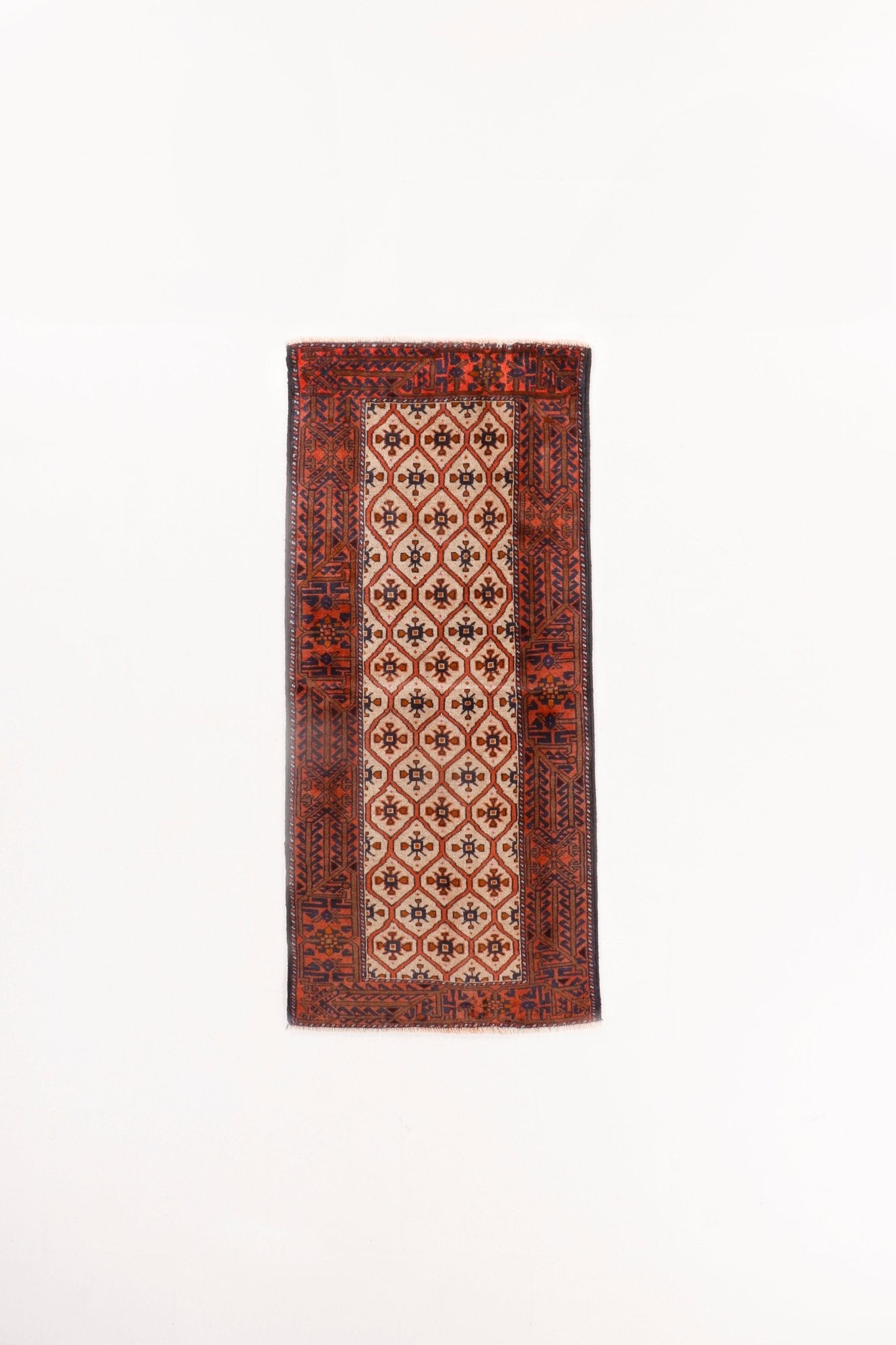 Persian Quchan Kurd Rug | 2' 10" x 6' 9" - Rug the Rock - 