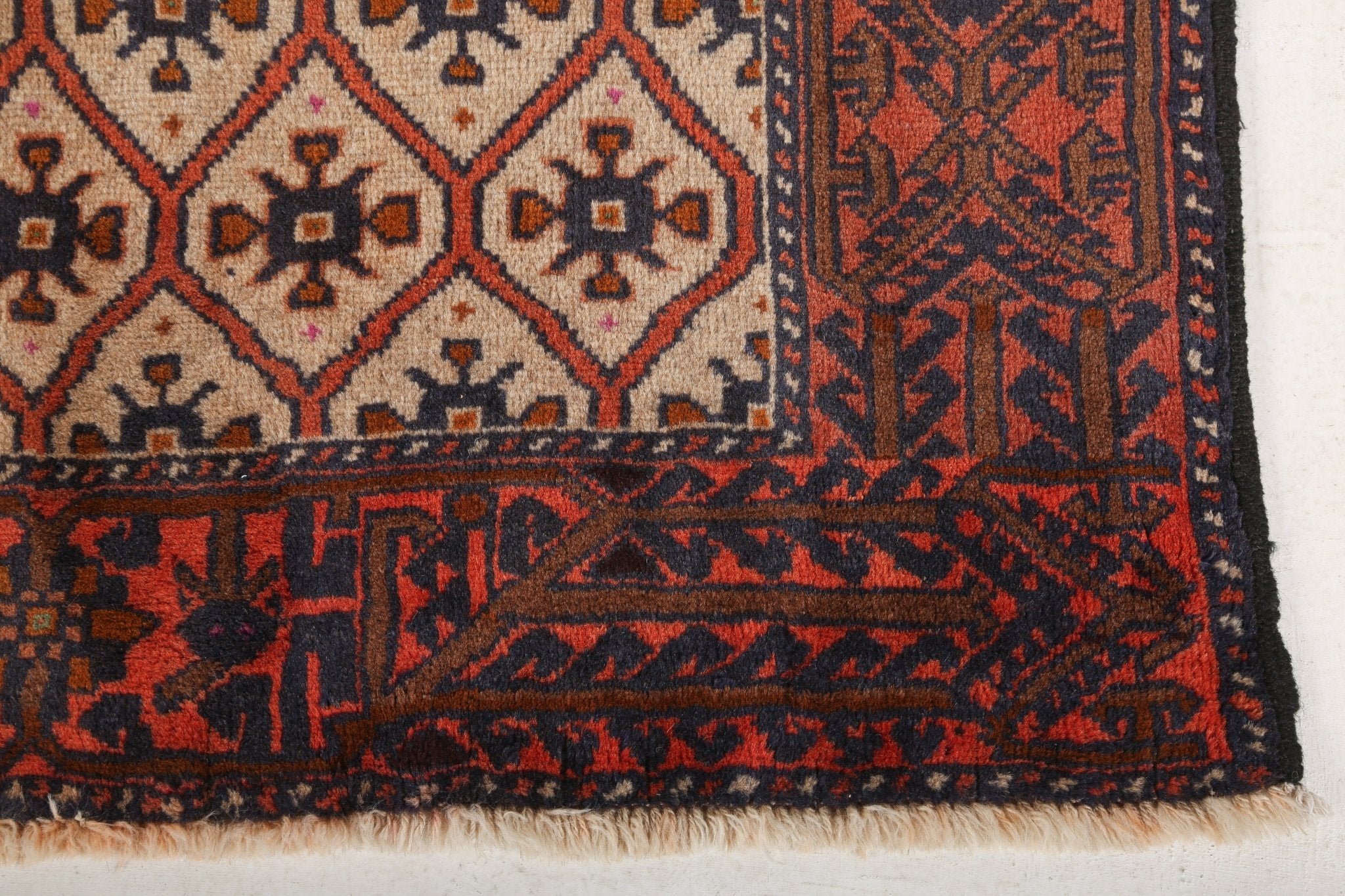 Persian Quchan Kurd Rug | 2' 10" x 6' 9" - Rug the Rock - 