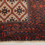 Persian Quchan Kurd Rug | 2' 10" x 6' 9" - Rug the Rock - 