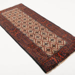 Persian Quchan Kurd Rug | 2' 10" x 6' 9" - Rug the Rock - 