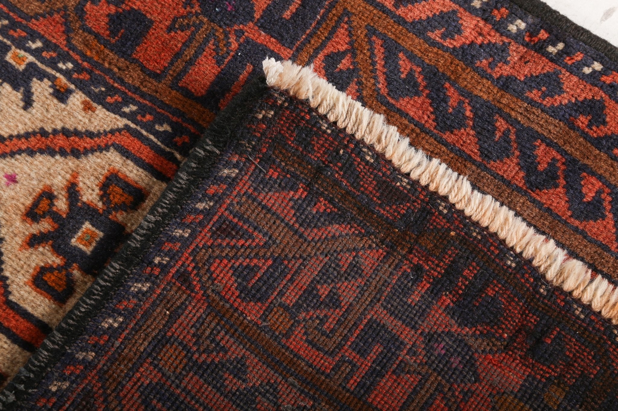 Persian Quchan Kurd Rug | 2' 10" x 6' 9" - Rug the Rock - 