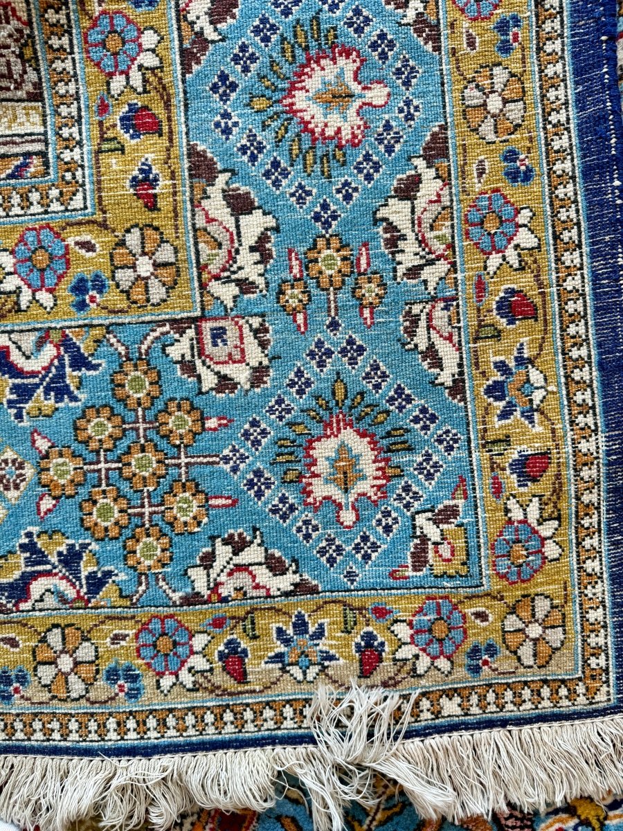 Persian Qum Rug | 7' 3" x 11' 2" - Rug the Rock