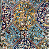 Persian Qum Rug | 7' 3" x 11' 2" - Rug the Rock