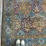 Persian Qum Rug | 7' 3" x 11' 2" - Rug the Rock