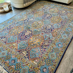 Persian Qum Rug | 7' 3" x 11' 2" - Rug the Rock