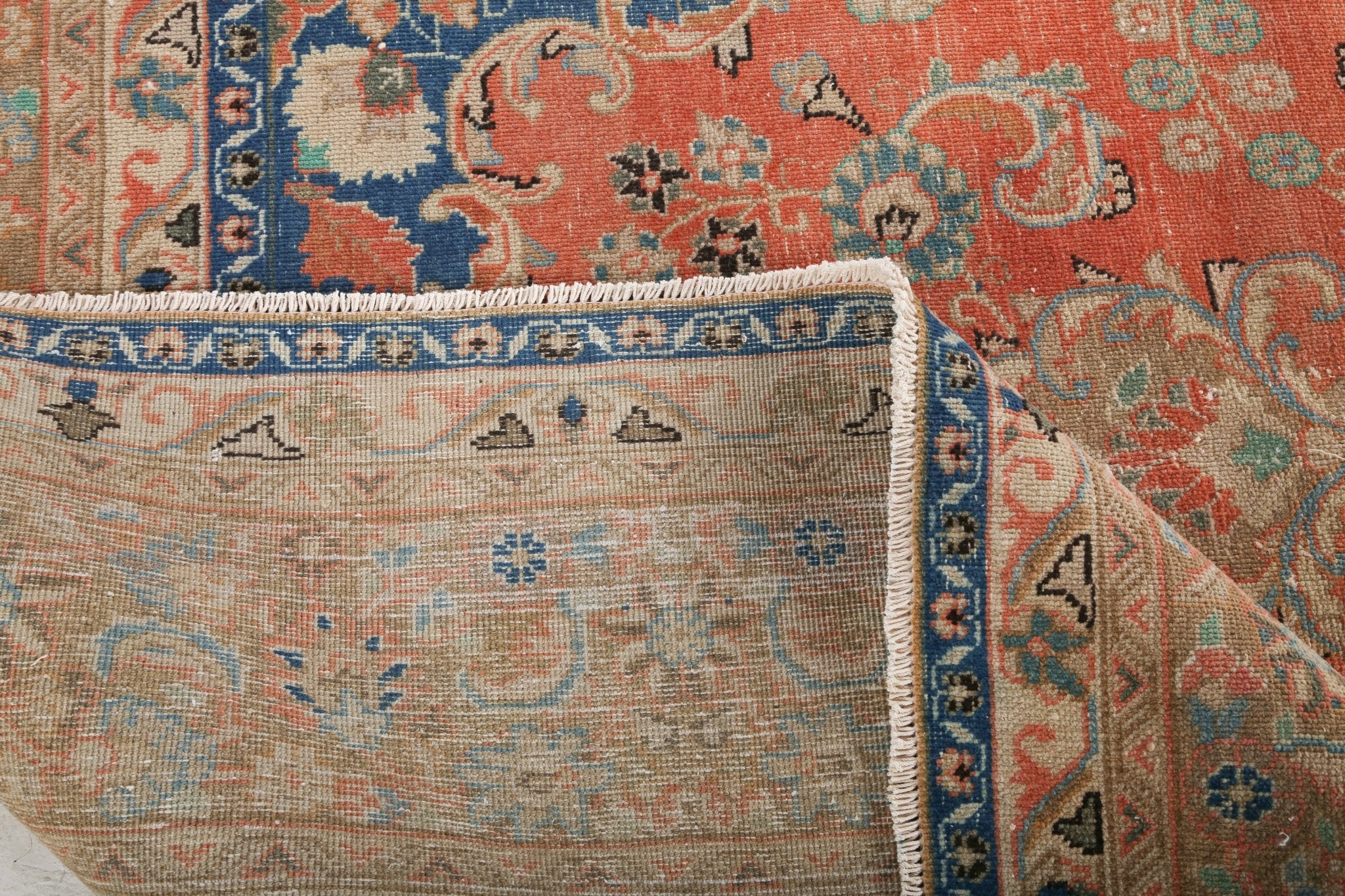 Persian Sabzevar Rug | 9' 5" x 12' 4" - Rug the Rock - 