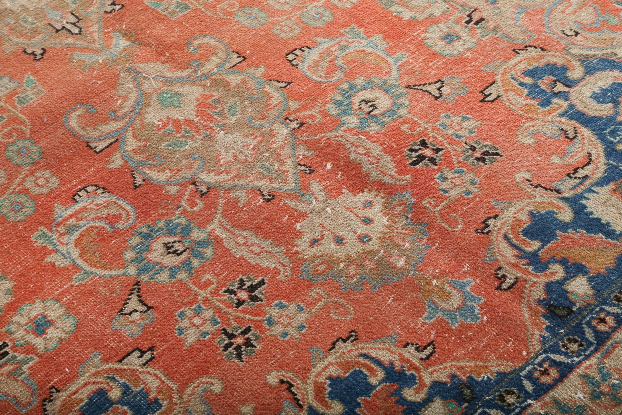 Persian Sabzevar Rug | 9' 5" x 12' 4" - Rug the Rock - 