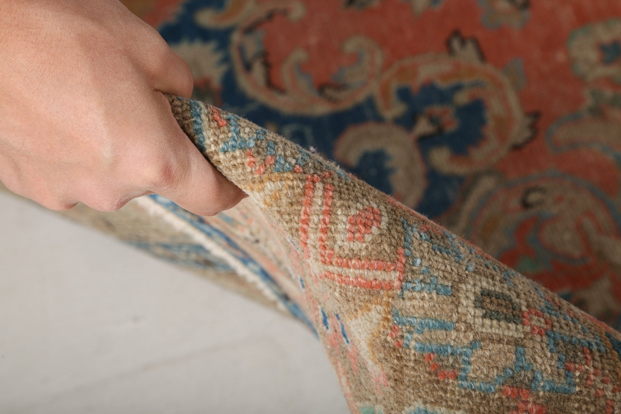 Persian Sabzevar Rug | 9' 5" x 12' 4" - Rug the Rock - 