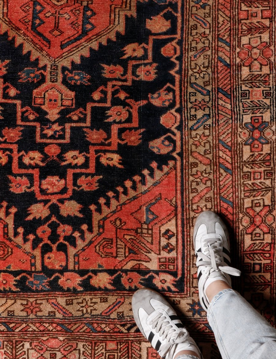 Persian Sarab Runner Rug | 4' 1” x 10' 3" - Rug the Rock - 