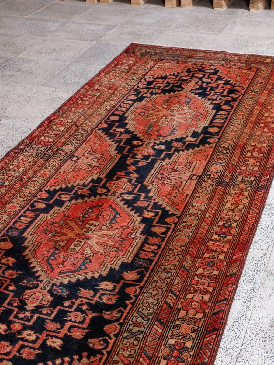 Persian Sarab Runner Rug | 4' 1” x 10' 3" - Rug the Rock - 