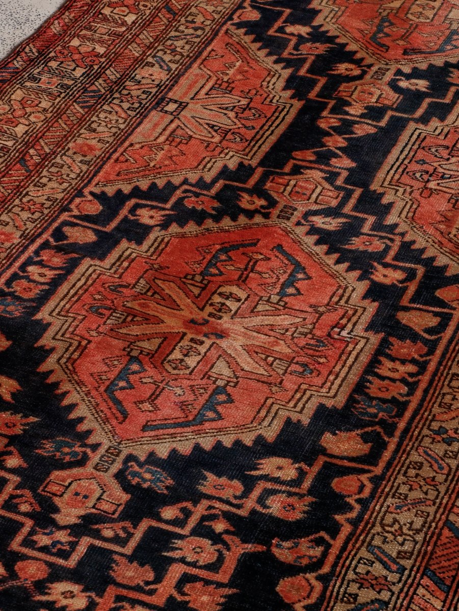 Persian Sarab Runner Rug | 4' 1” x 10' 3" - Rug the Rock - 