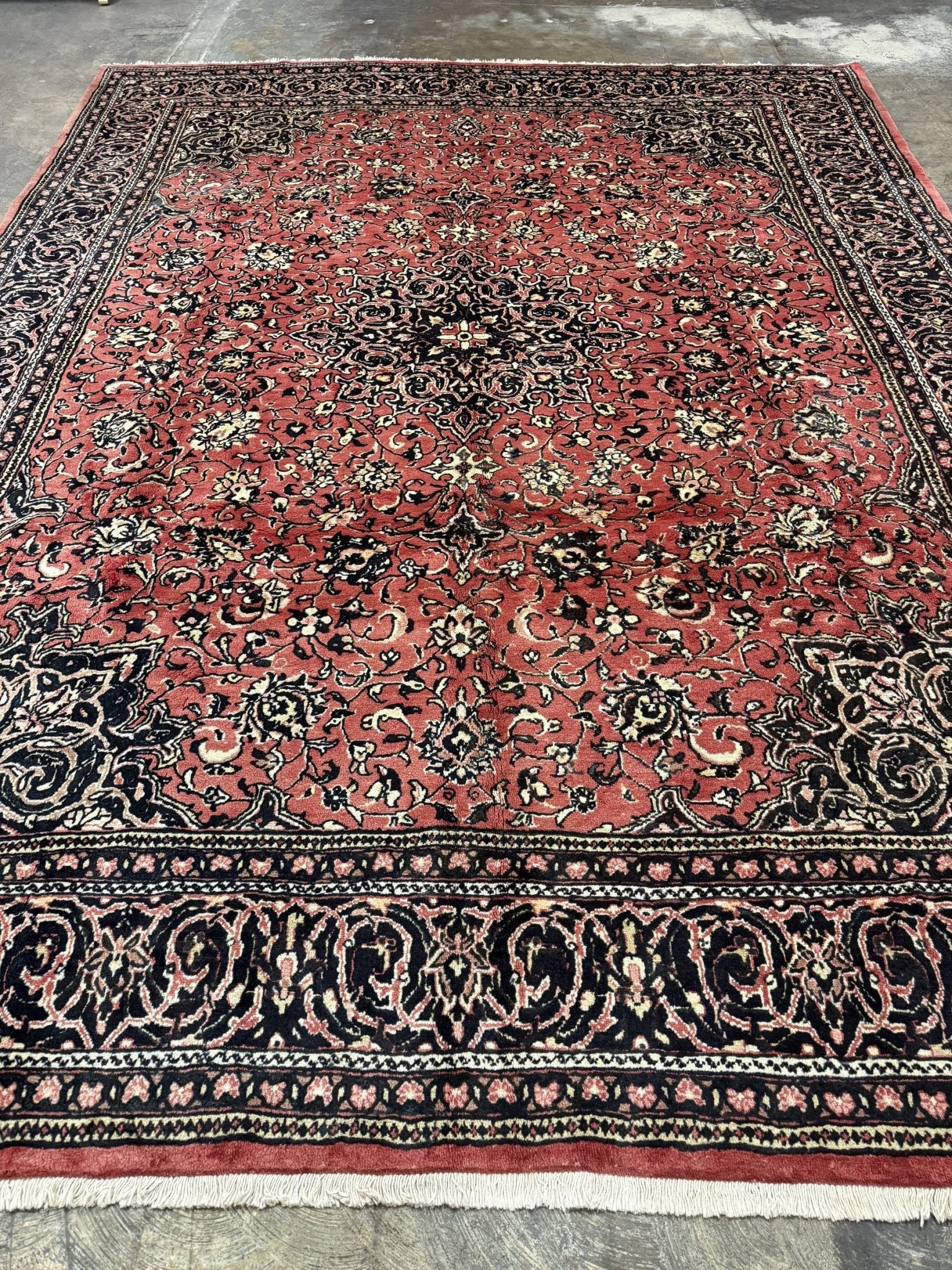 Persian Sarouk Rug | 10' x 13' 2" - Rug the Rock - availableHand-knottedSarough
