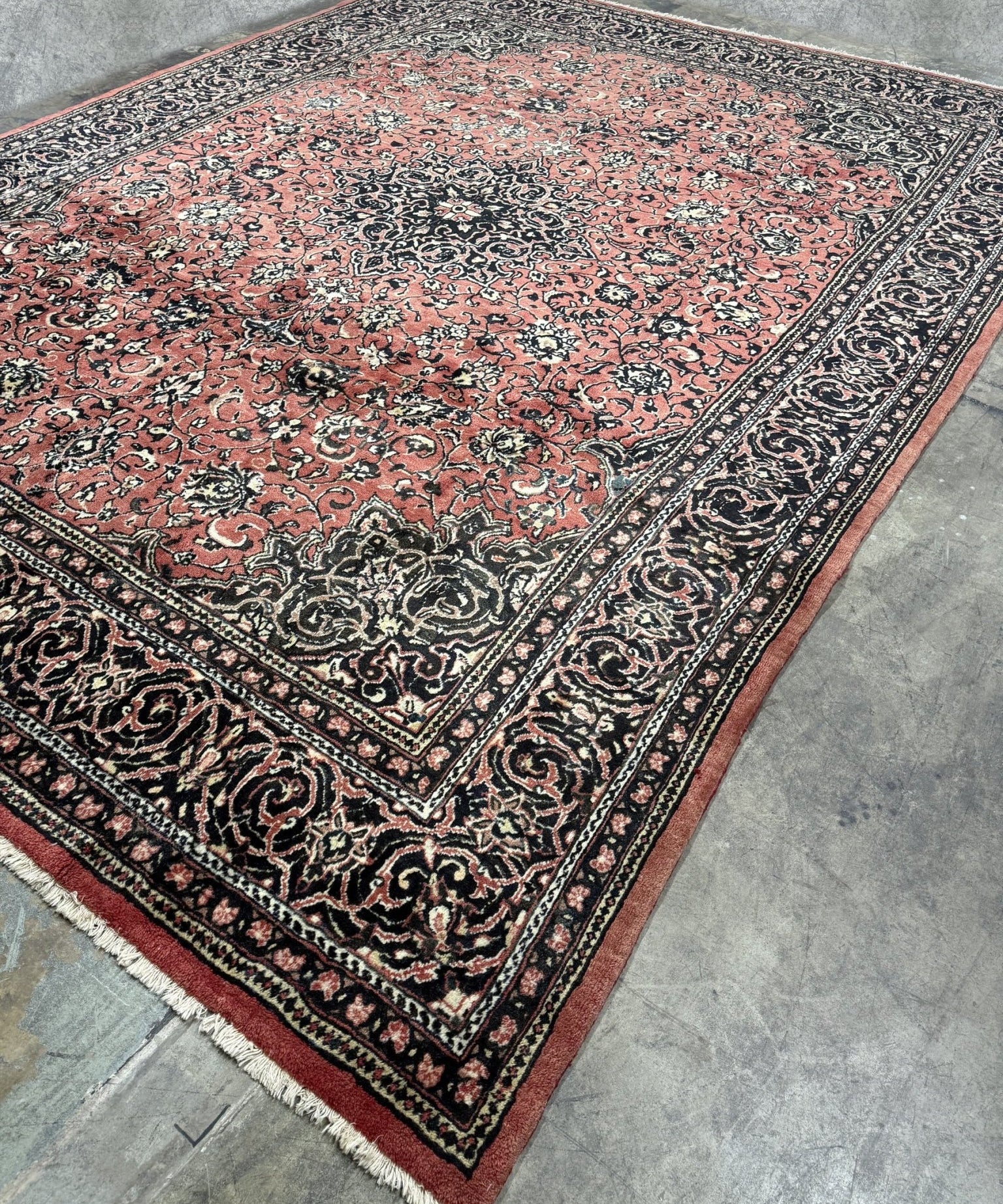 Persian Sarouk Rug | 10' x 13' 2" - Rug the Rock - availableHand-knottedSarough
