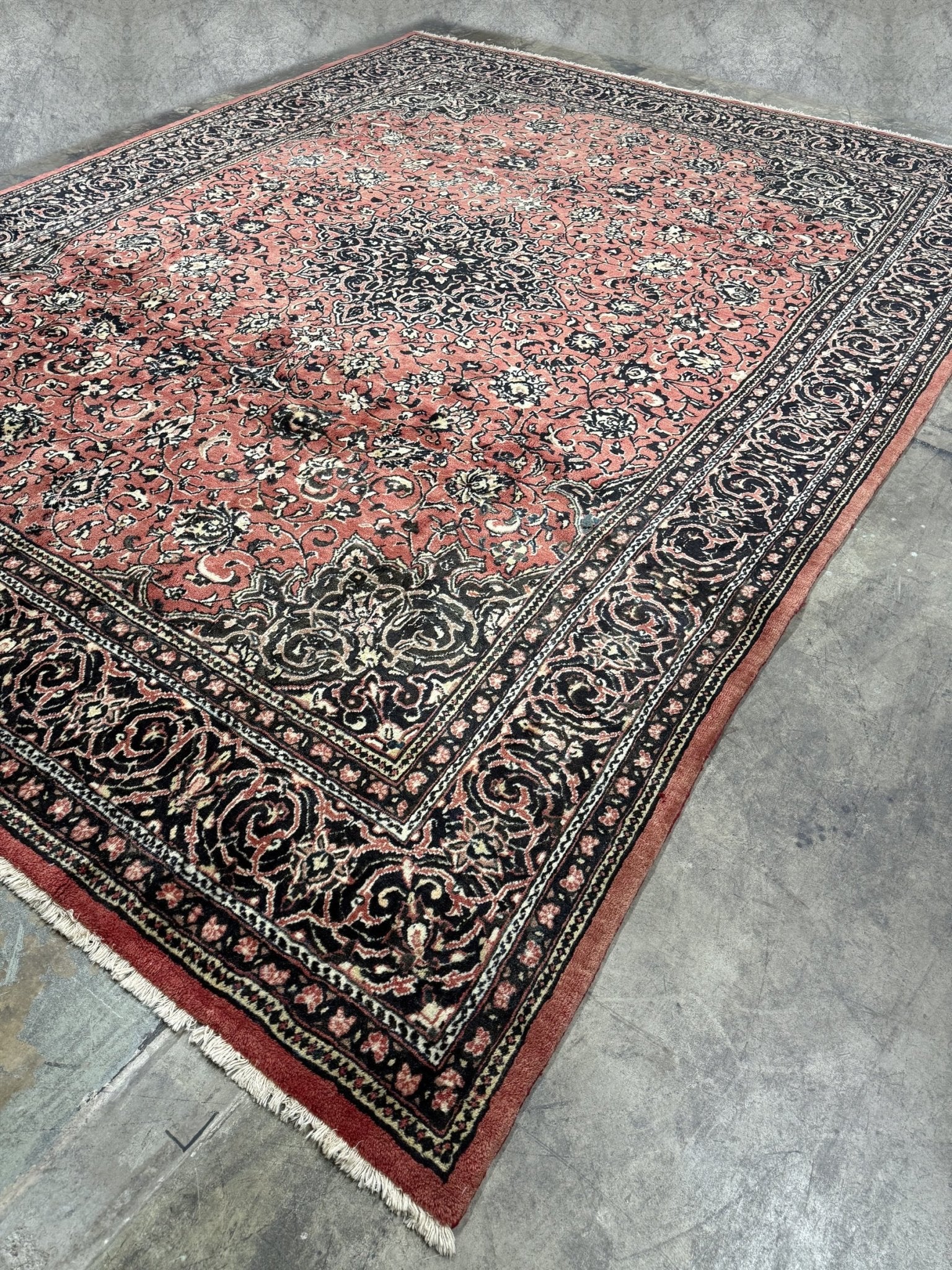 Persian Sarouk Rug | 10' x 13' 2" - Rug the Rock - availableHand-knottedSarough
