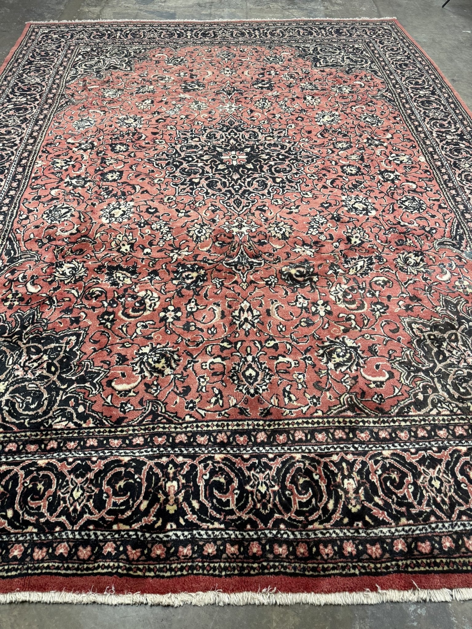Persian Sarouk Rug | 10' x 13' 2" - Rug the Rock - availableHand-knottedSarough