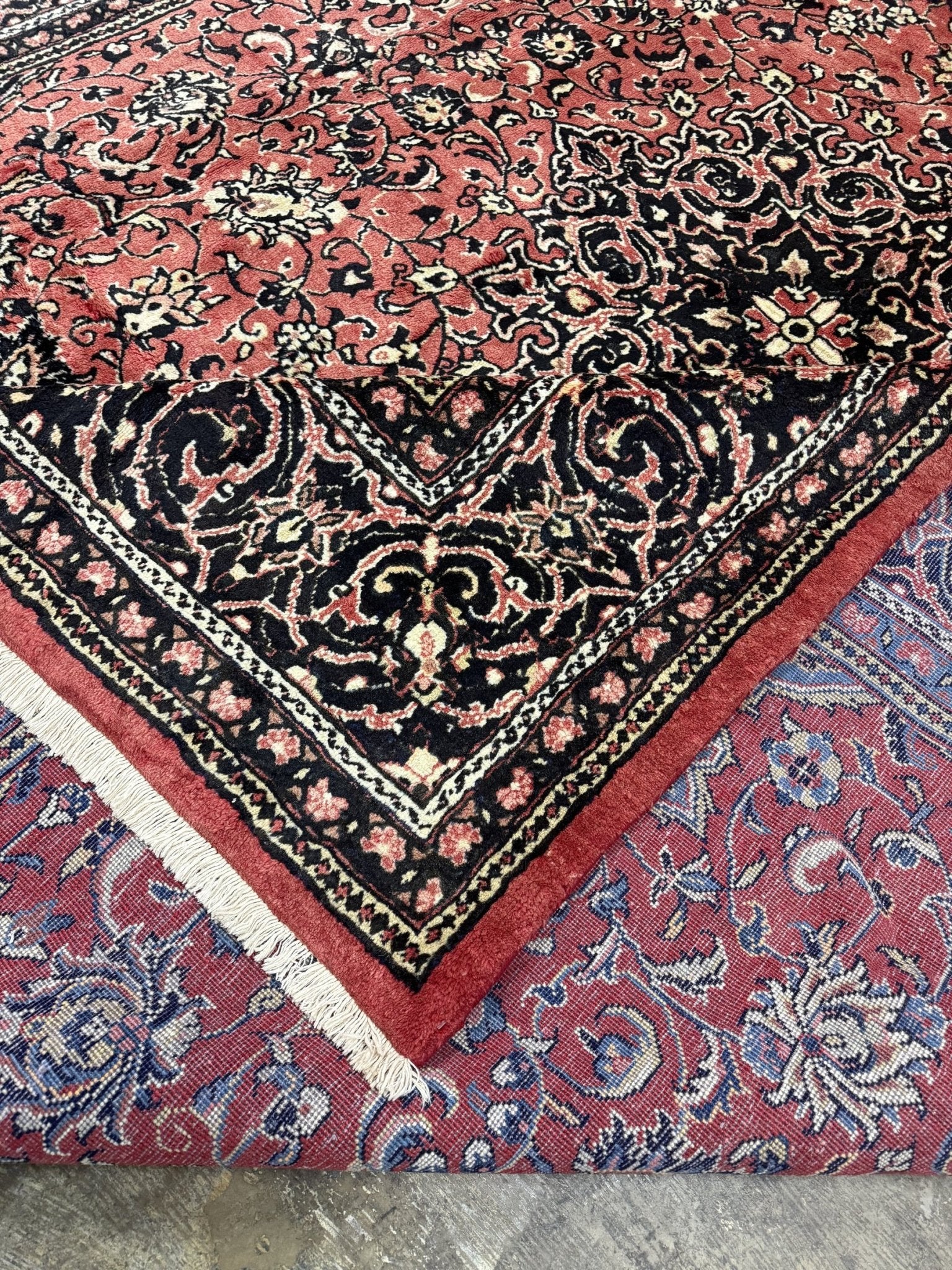 Persian Sarouk Rug | 10' x 13' 2" - Rug the Rock - availableHand-knottedSarough