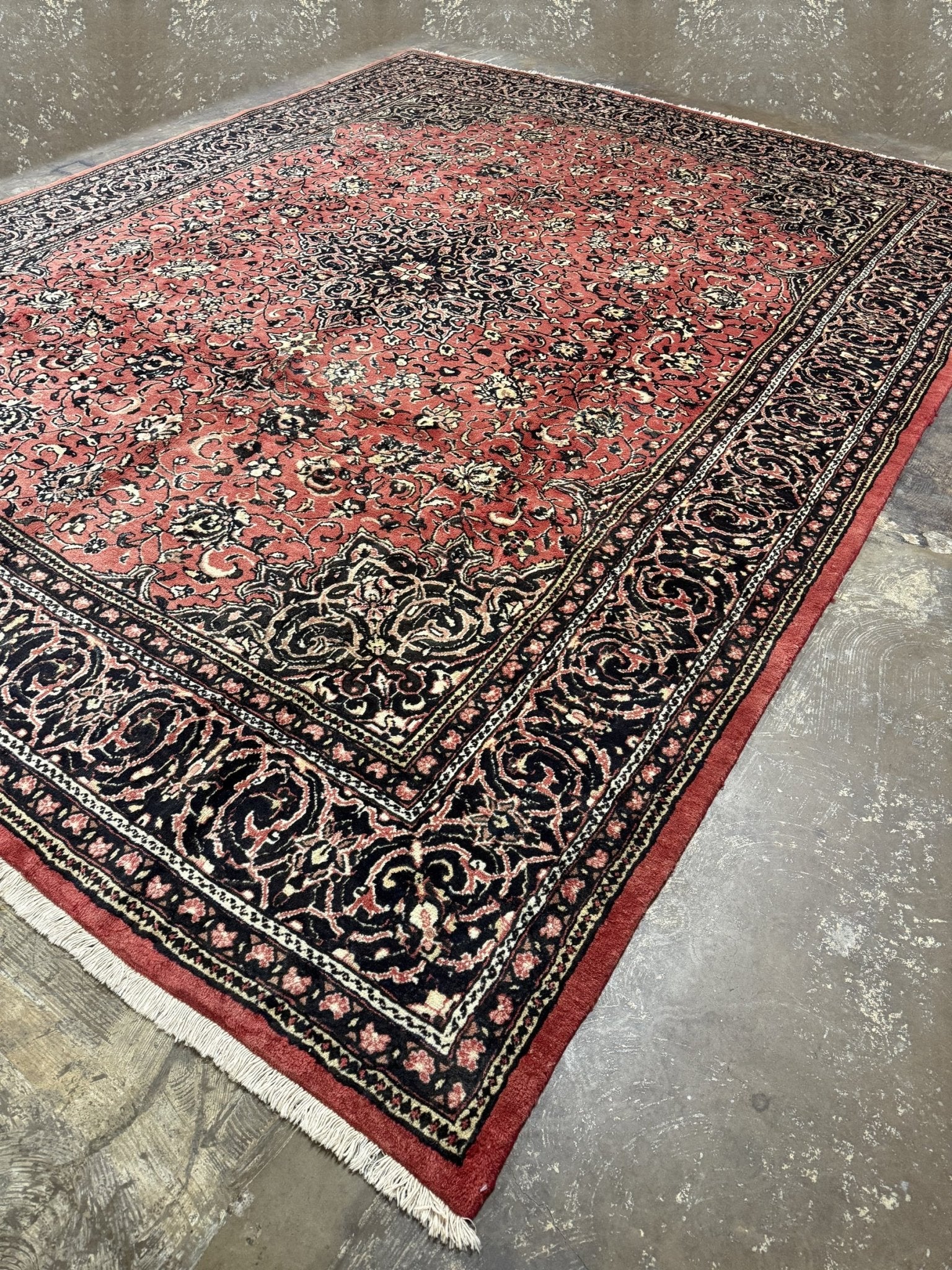 Persian Sarouk Rug | 10' x 13' 2" - Rug the Rock - availableHand-knottedSarough