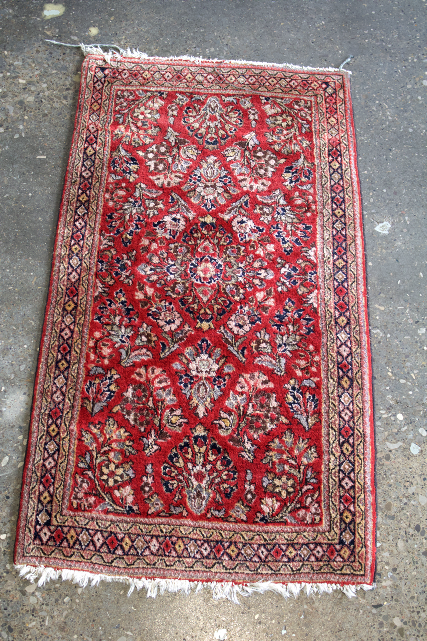 Persian Sarouk Rug | 2' 7" x 4' 5" - Rug the Rock - available