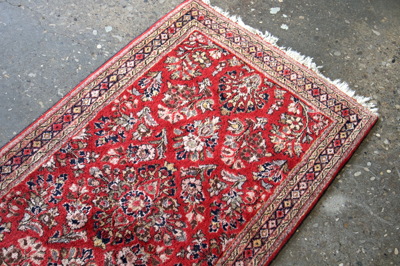 Persian Sarouk Rug | 2' 7" x 4' 5" - Rug the Rock - available