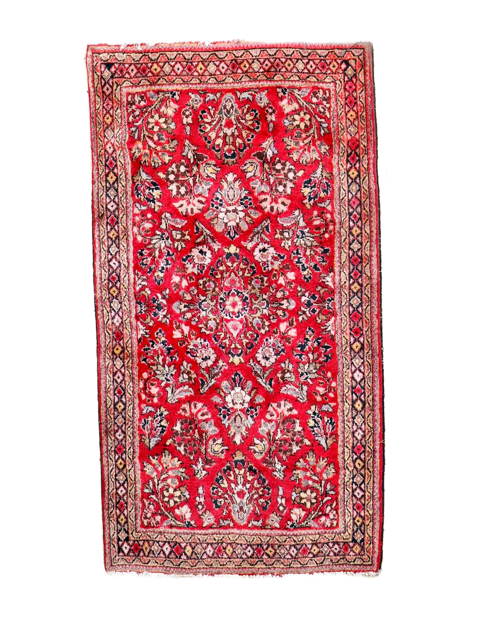 Persian Sarouk Rug | 2' 7" x 4' 5" - Rug the Rock - available