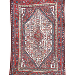 Persian Sarouk Rug | 4' 2" x 6' 5" - Rug the Rock - available
