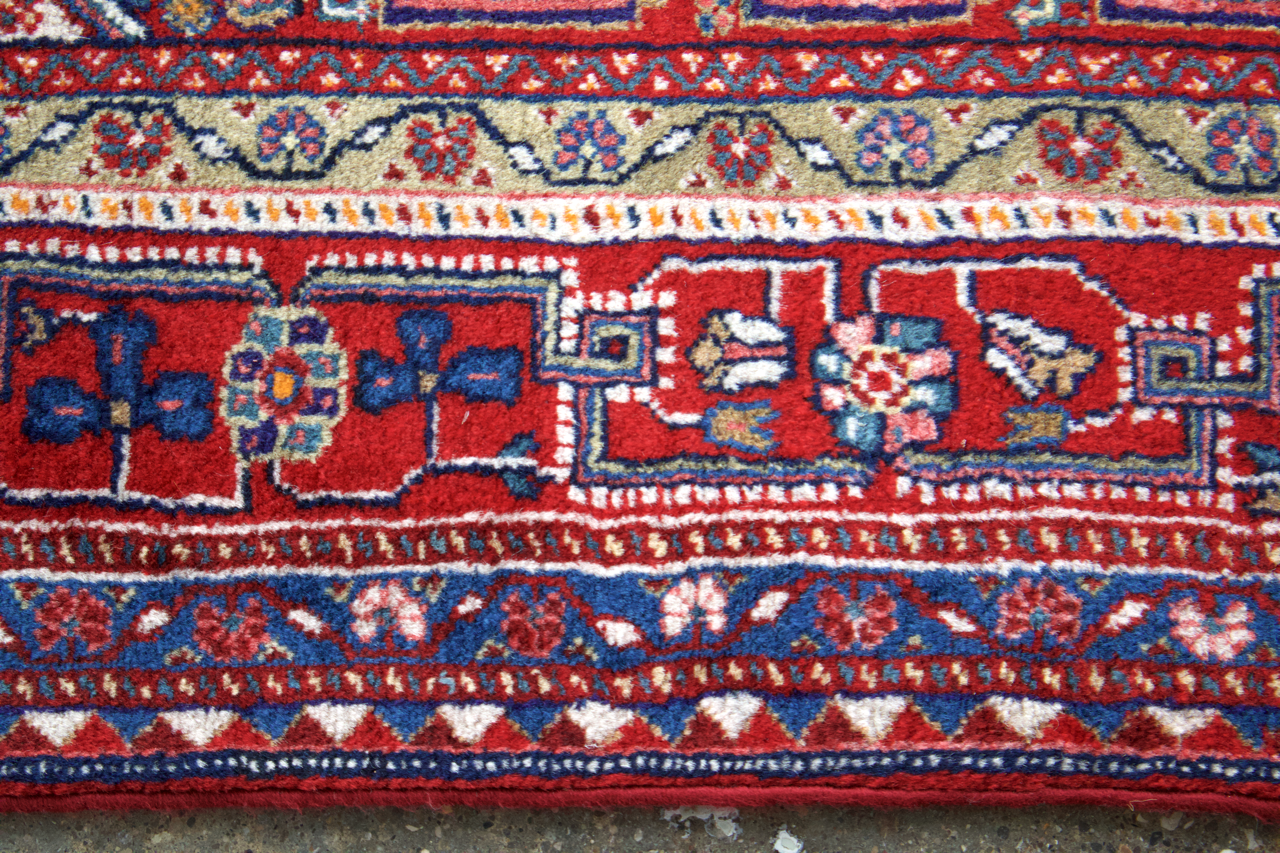 Persian Sarouk Rug | 4' 2" x 6' 5" - Rug the Rock - available