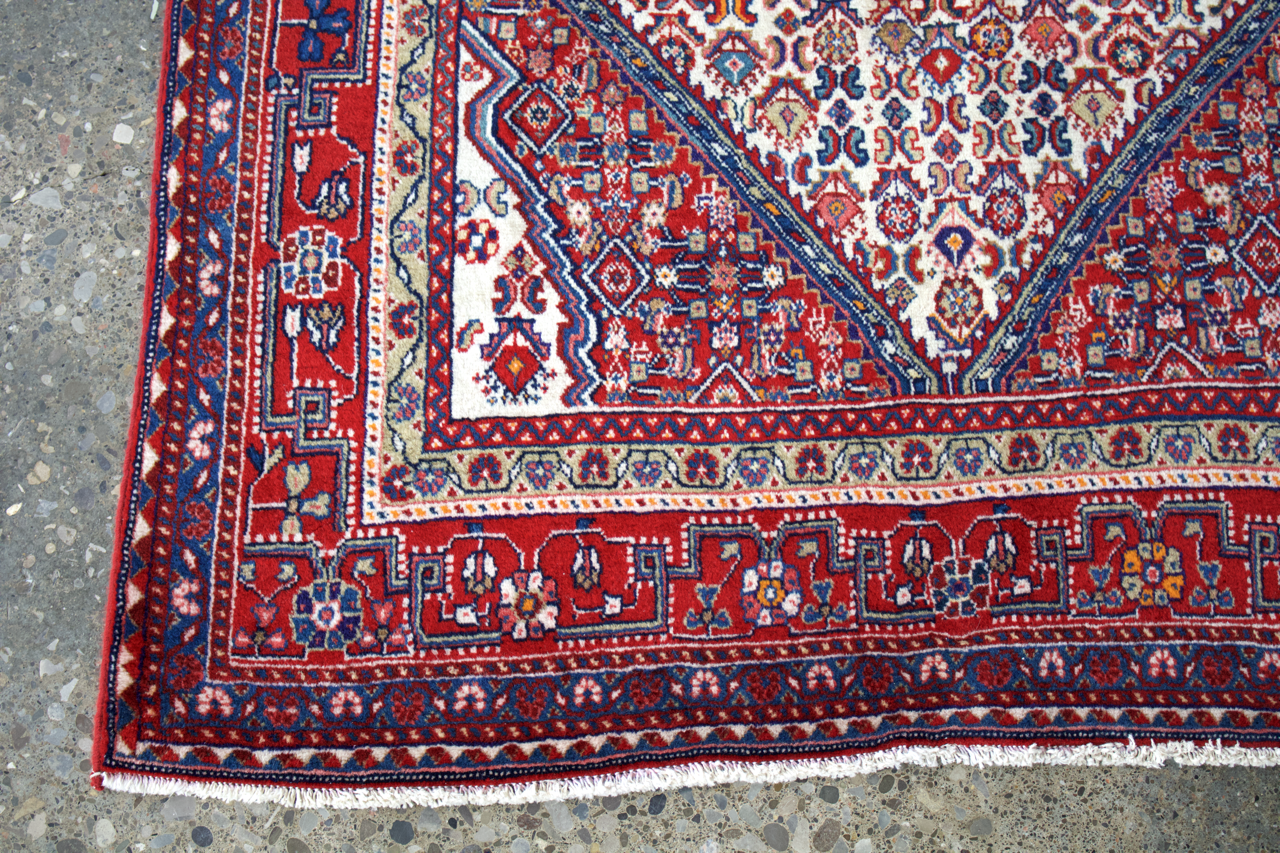 Persian Sarouk Rug | 4' 2" x 6' 5" - Rug the Rock - available
