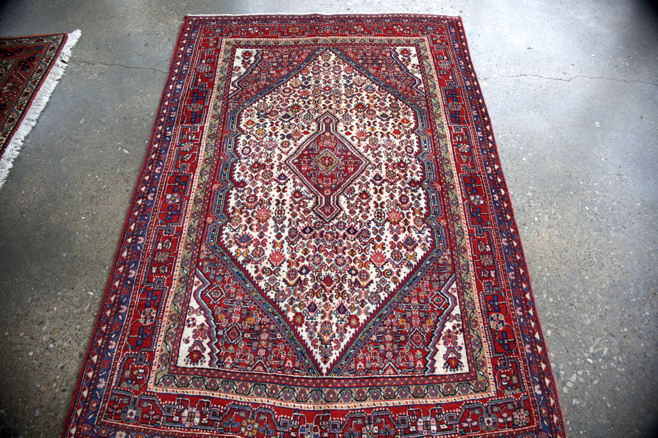 Persian Sarouk Rug | 4' 2" x 6' 5" - Rug the Rock - available