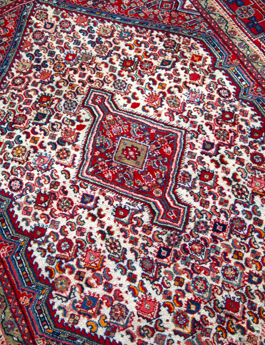 Persian Sarouk Rug | 4' 2" x 6' 5" - Rug the Rock - available