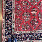 Persian Sarouk Rug | 6' 11" x 9' 10" - Rug the Rock - 