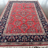 Persian Sarouk Rug | 6' 11" x 9' 10" - Rug the Rock - 