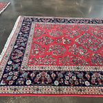 Persian Sarouk Rug | 6' 11" x 9' 10" - Rug the Rock - 