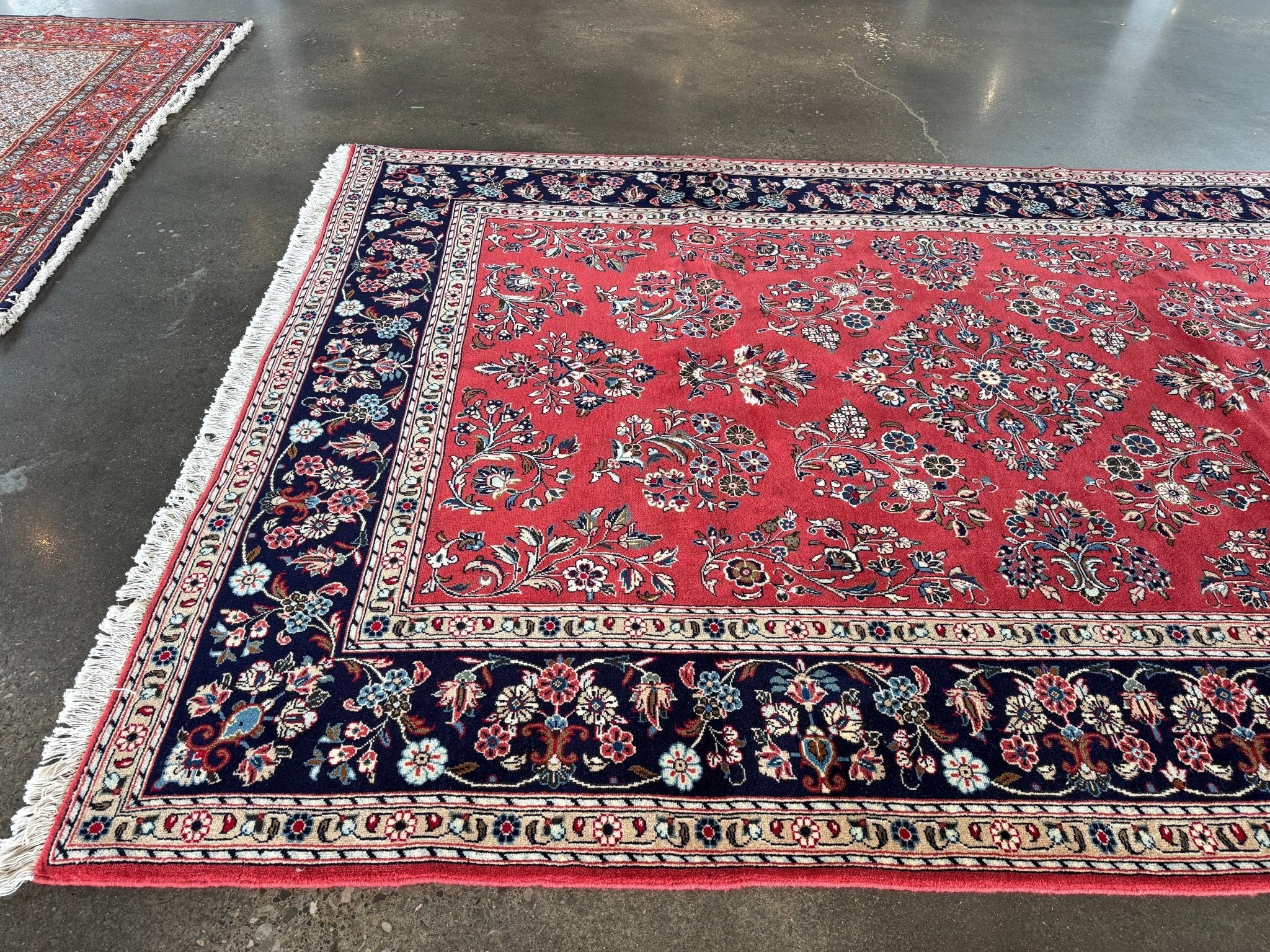 Persian Sarouk Rug | 6' 11" x 9' 10" - Rug the Rock - 
