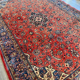 Persian Sarouk Rug | 6' 7" x 10' 2" - Rug the Rock