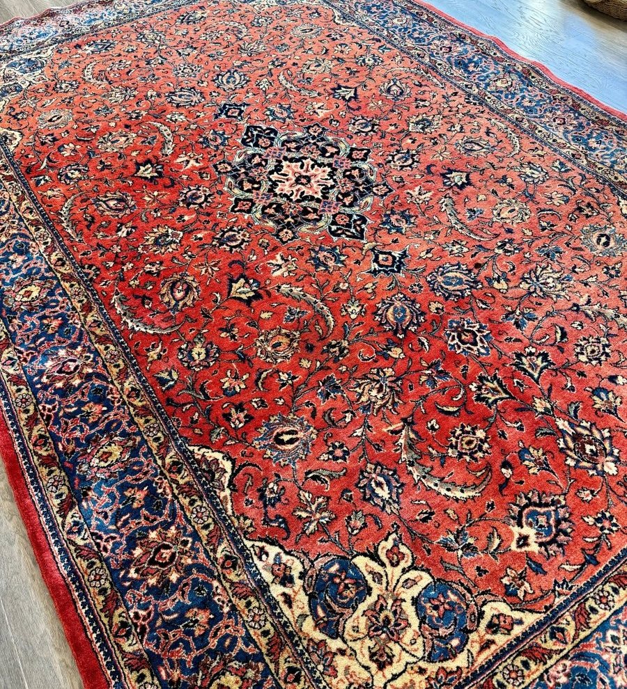 Persian Sarouk Rug | 6' 7" x 10' 2" - Rug the Rock